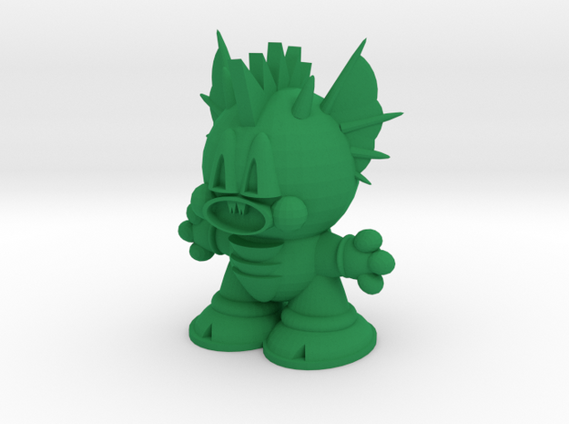 ( Series 1 LOMO -7 ) Dragon Dan in Green Processed Versatile Plastic: Medium