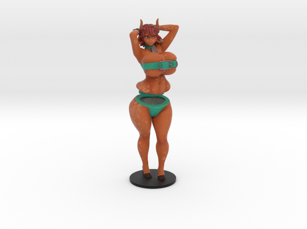 Moo the Minotaur - 240mm (approx 9.5 inches) in Full Color Sandstone