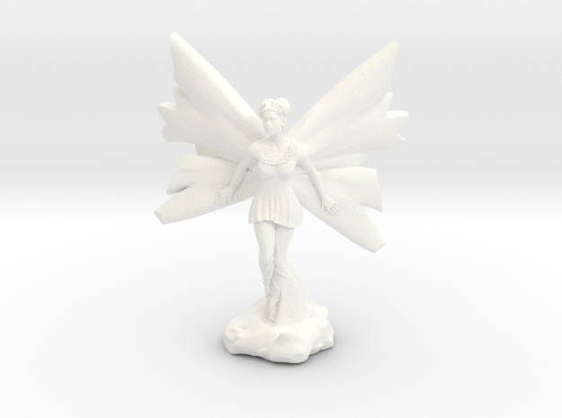 Fairy with large wings, in flight 30mm scale