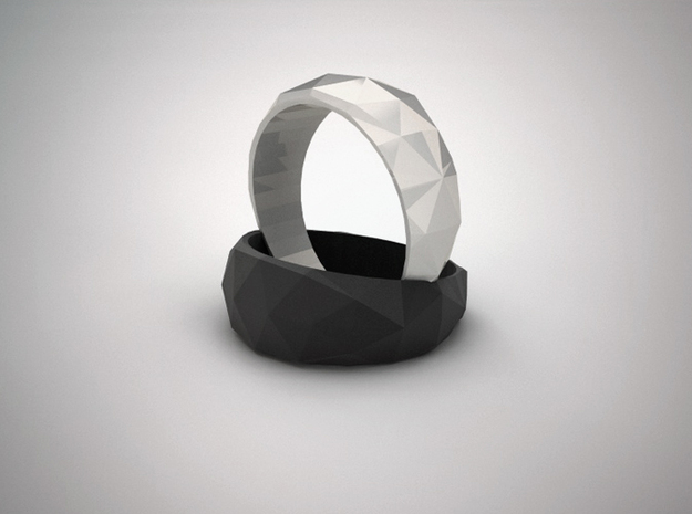 Edra Ring - 6.75 in White Natural Versatile Plastic