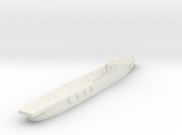 Europa German Aircraft Carrier (Global War Scale) in White Natural Versatile Plastic