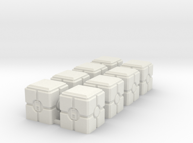 Star Wars: Imperial Assault Crate Style 2 in White Natural Versatile Plastic