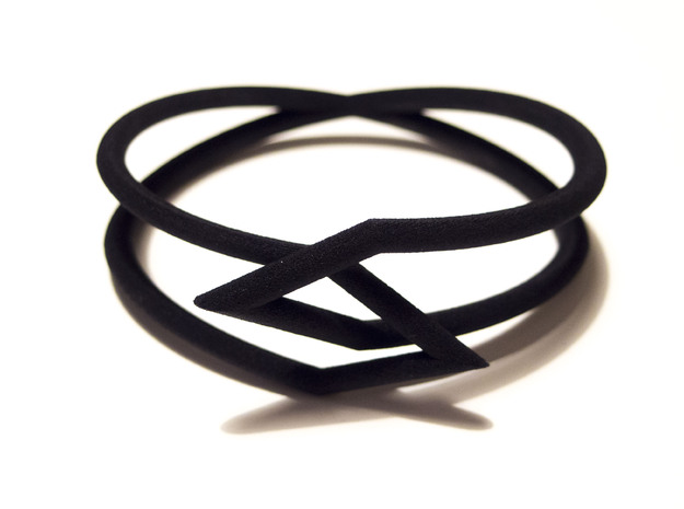 Interlocking Triangles Bracelet