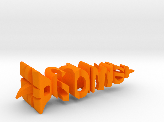 Wortel Power in Orange Processed Versatile Plastic