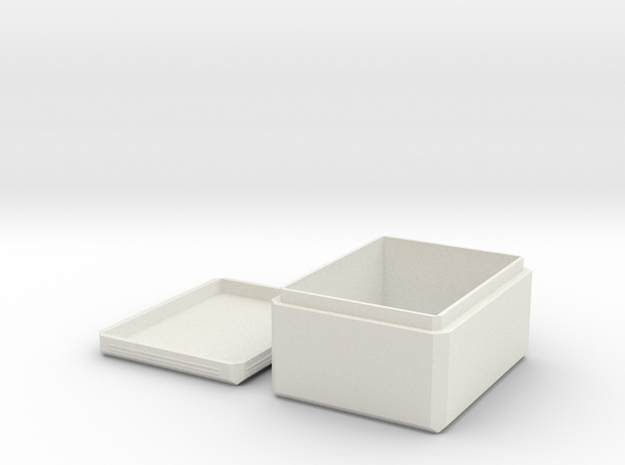 Deck Box in White Natural Versatile Plastic