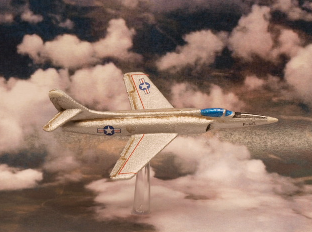 Lockheed XF-90 Pair (In Flight) 6mm 1/285 in White Natural Versatile Plastic