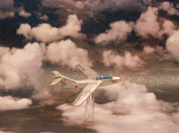 Lavochkin La-15 Fantail (3 planes set) 6mm 1/285 in White Natural Versatile Plastic