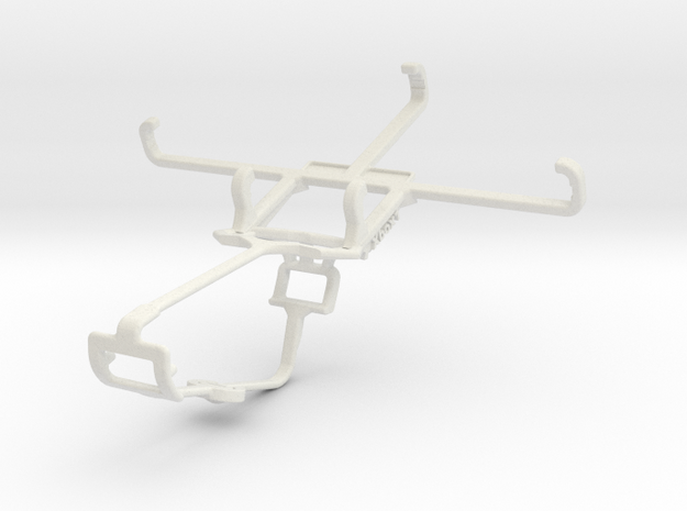 Controller mount for Xbox One & Samsung Galaxy S I in White Natural Versatile Plastic