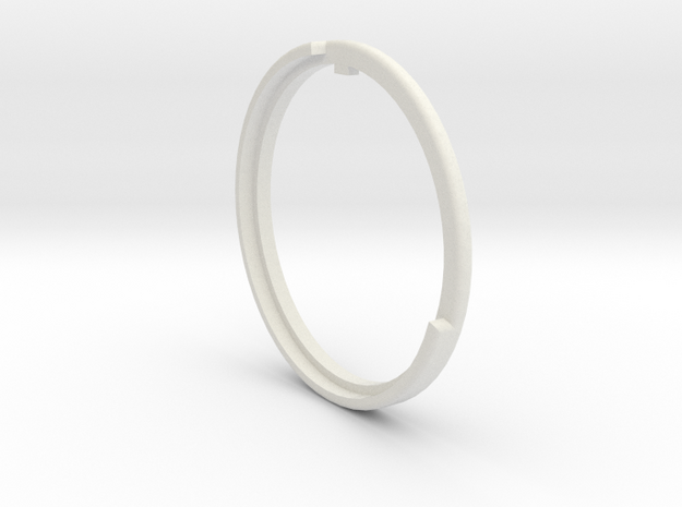 Argus Cintagon Adapter Focus Ring in White Natural Versatile Plastic