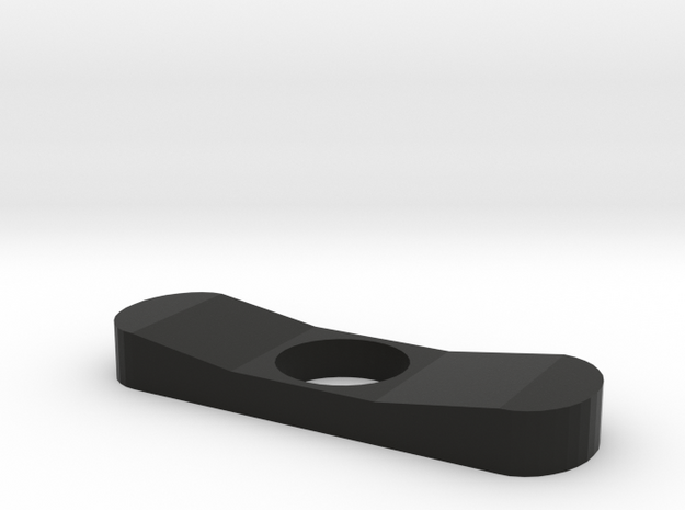 Fidget Spinner MKII in Black Natural Versatile Plastic