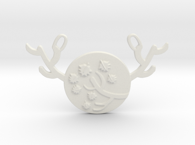 Horned Moon Autumn by ~M. in White Natural Versatile Plastic