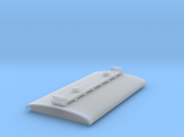 Trolley Pole Roof for N Scale B-W Steeplecab in Smooth Fine Detail Plastic