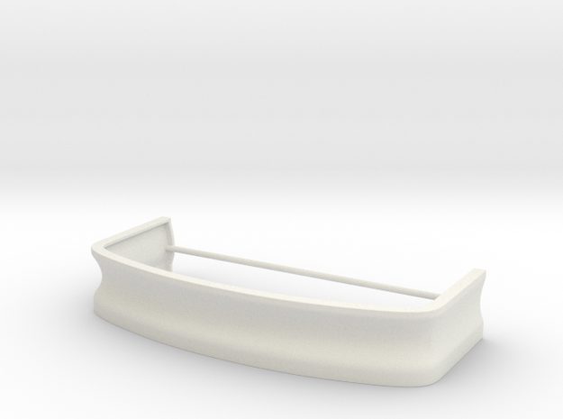 Outlaw Mustang Bumper in White Natural Versatile Plastic