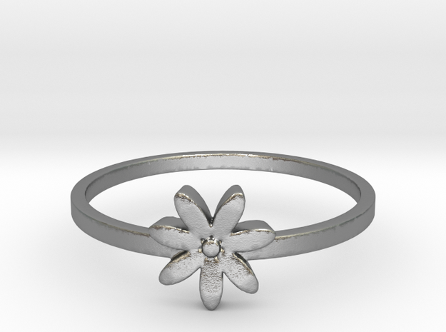 Flower  in Natural Silver: 8.75 / 58.375