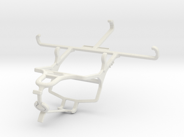 Controller mount for PS4 & Unnecto Omnia in White Natural Versatile Plastic
