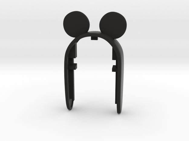 KEY FOB MICKEY MOUSE in Black Natural Versatile Plastic