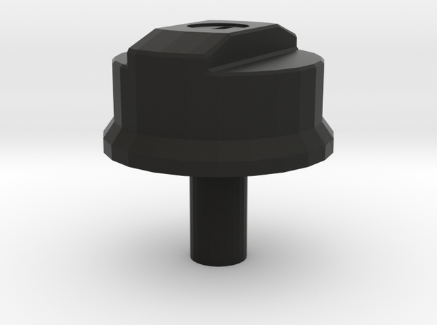 Fuel Filler Cap D90 model 1 Team Raffee in Black Natural Versatile Plastic