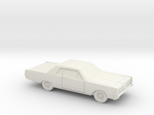 1/64 1965 Mercury Monterey 2Door Sedan in White Natural Versatile Plastic