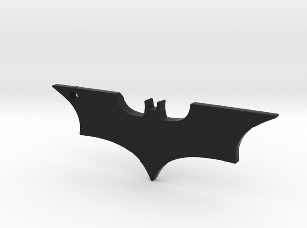 Batman Logo in Black Natural Versatile Plastic