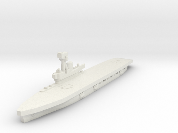 HMS Hermes 1/2400 in White Natural Versatile Plastic