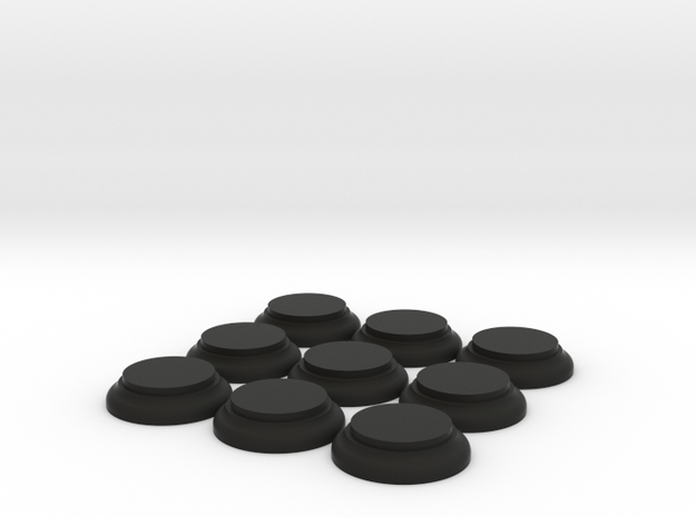 9off Dome Bases Large in Black Natural Versatile Plastic