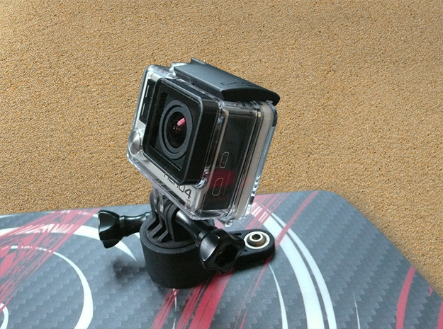 GoPro Kiteboard Mount in White Natural Versatile Plastic