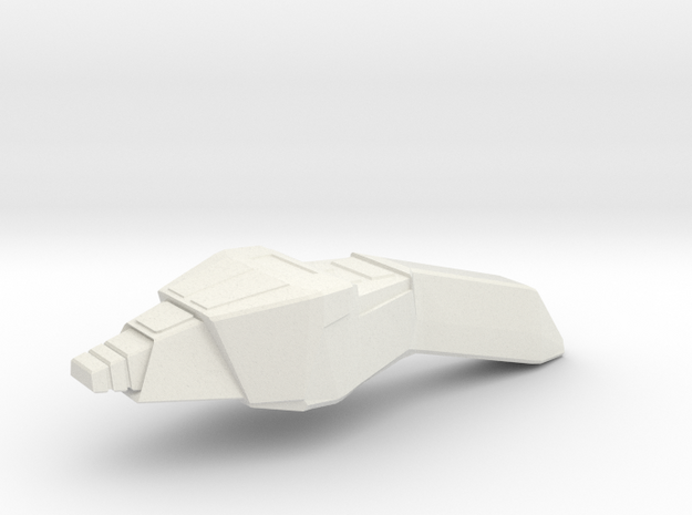 Type 2 Phaser (Star Trek Next Generation), 1/6 in White Natural Versatile Plastic