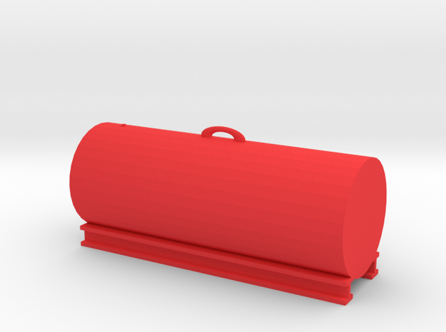 1000 Gallon Tank 1:50 Scale in Red Processed Versatile Plastic