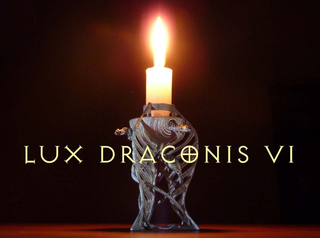 LUX DRACONIS 006 in Polished Bronzed Silver Steel