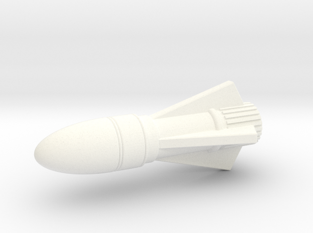 Firefly Bomb in White Processed Versatile Plastic