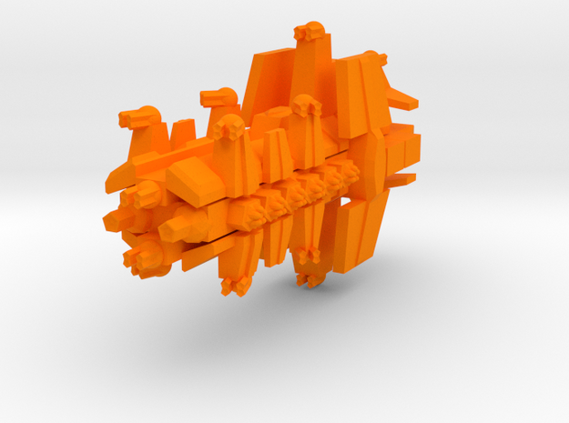 Colour Free Republic Artilery Cruser in Orange Processed Versatile Plastic