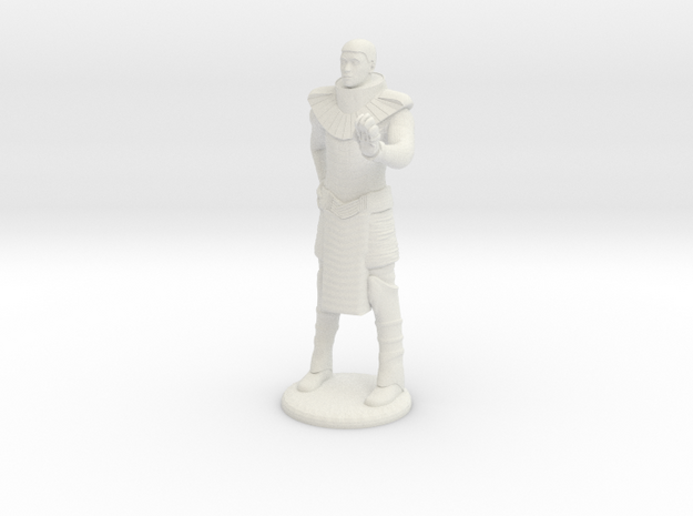 Apophis With Hand Device - 35 mm in White Natural Versatile Plastic