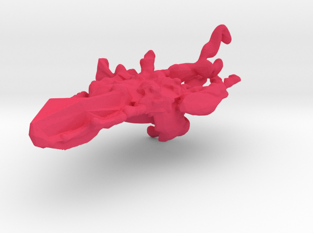Colour Swarm Seed Frigate in Pink Processed Versatile Plastic