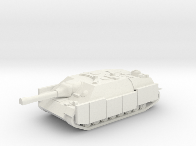 Jagdpanzer IV  in White Natural Versatile Plastic
