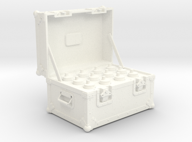 BACK FUTURE 1/6 PLUTONIUM BOX OPEN in White Processed Versatile Plastic