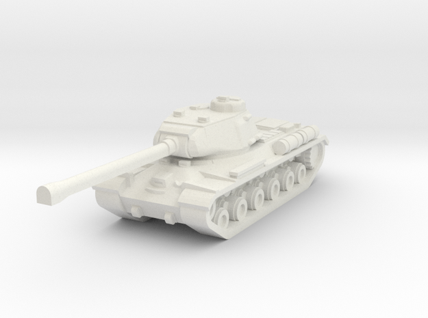 IS-2 Tank in White Natural Versatile Plastic