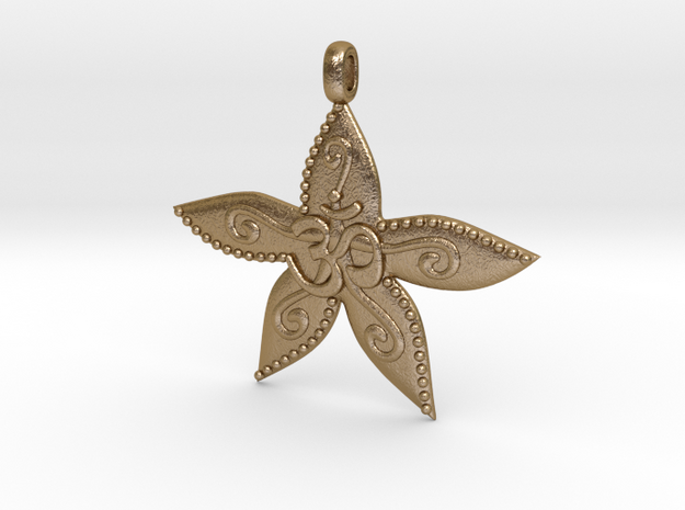 Starfish OM GOA Symbol Jewelry Necklace