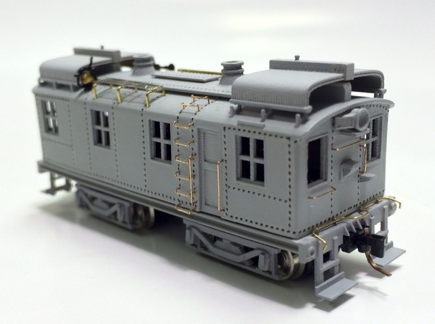 CNJ 1000 For Bachmann 44 Ton Switcher Frame in Smoothest Fine Detail Plastic