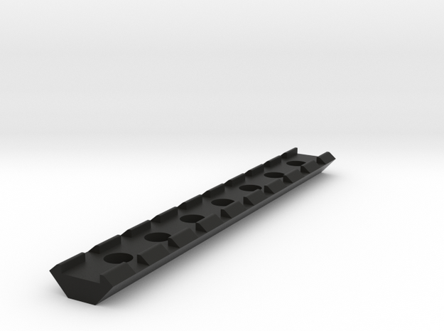 21mm Rail 145mm in Black Natural Versatile Plastic