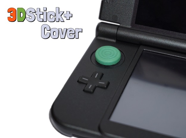 3DStick+ Cover in Green Processed Versatile Plastic