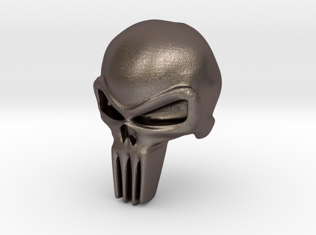 Punisher in Polished Bronzed Silver Steel