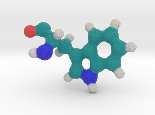 Amino Acid: Tryptophan in Full Color Sandstone