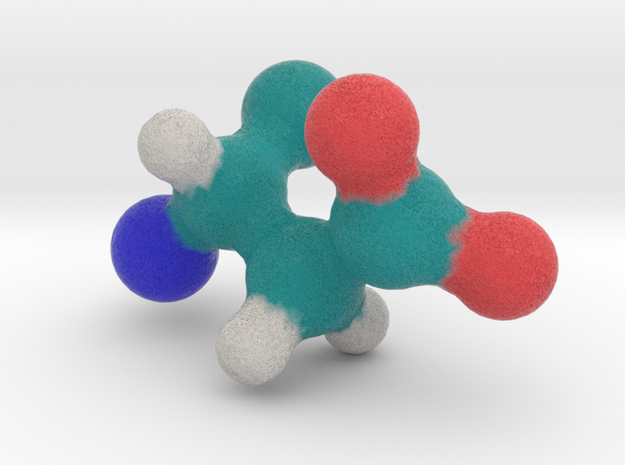 Amino Acid: Aspartate in Full Color Sandstone