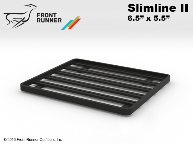 FR10003 Front Runner Rack Rear 6.5" x 5.5" in Black Natural Versatile Plastic