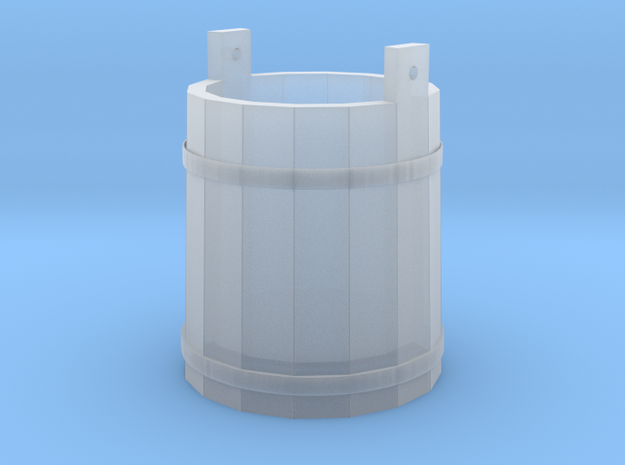 18th Century Pale or Bucket 1/43.5 Scale (7mm) in Smoothest Fine Detail Plastic