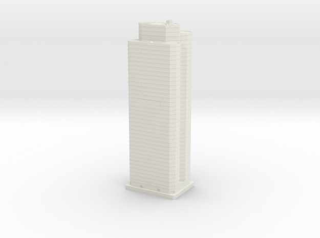 PNC Building (1:2000) in White Natural Versatile Plastic
