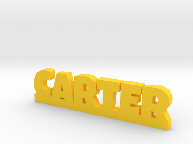 CARTER Lucky in Yellow Processed Versatile Plastic