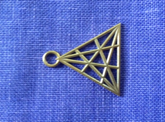 Triangle in Natural Bronze