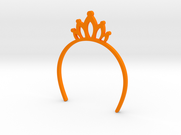 Neo blythe Doll Headband Crown in Orange Processed Versatile Plastic