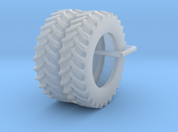 1/64 14.9R30 FWA Tires Qty: 2 in Smooth Fine Detail Plastic